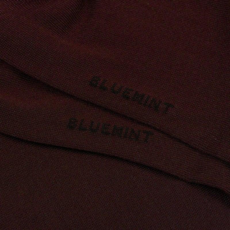 Bluemint ROY 3 PACK BORDEAUX Stretch-Bamboo Blend Socks