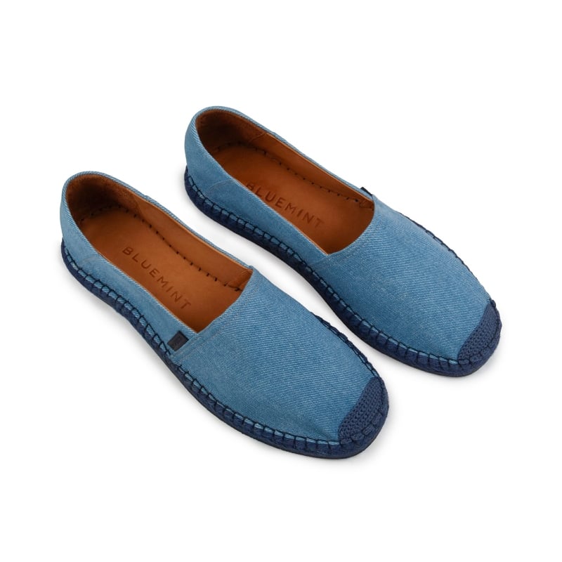 Bluemint SALVADOR DENIM Lightweight Canvas Espadrille