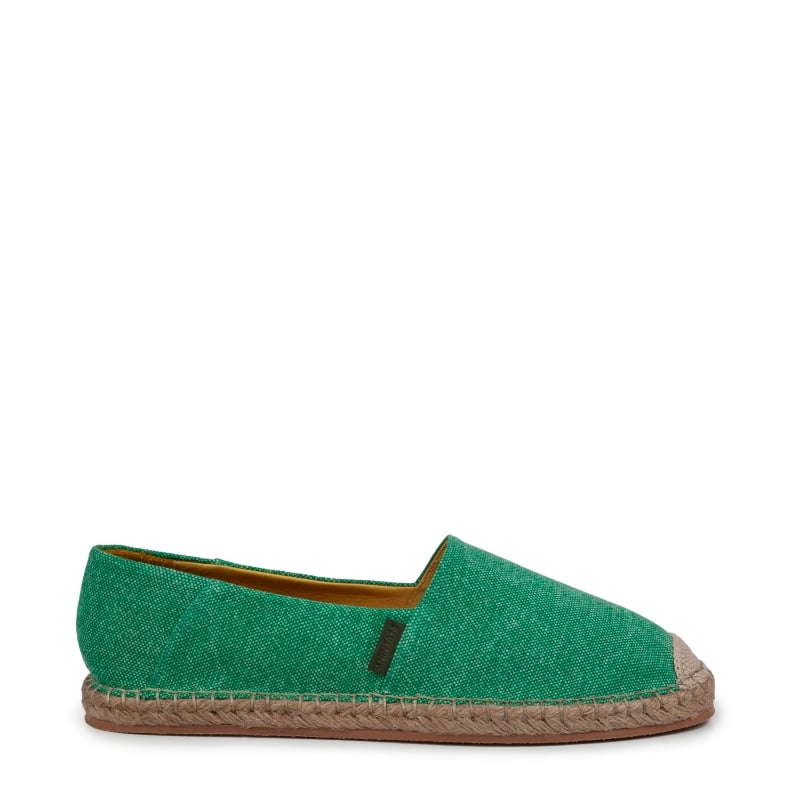 bluemint SALVADOR GREEN Lightweight Canvas Espadrille