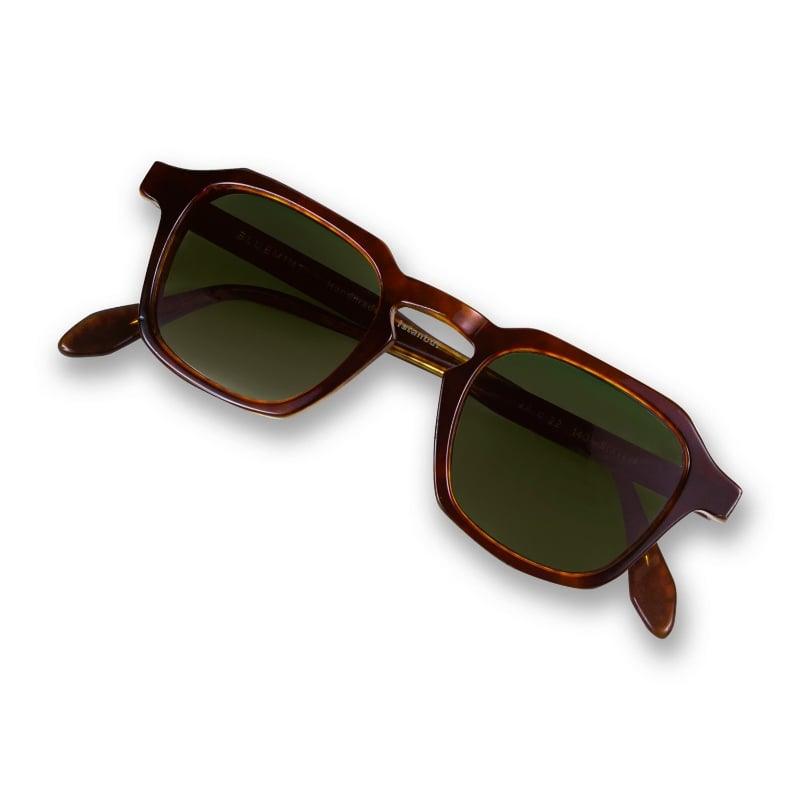 Bluemint SMITH BROWN TURTLE SHADE Square Frame Sunglasses