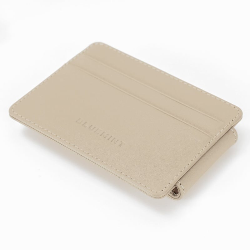 Bluemint STANLEY GREY Leather Wallet With Money Clip