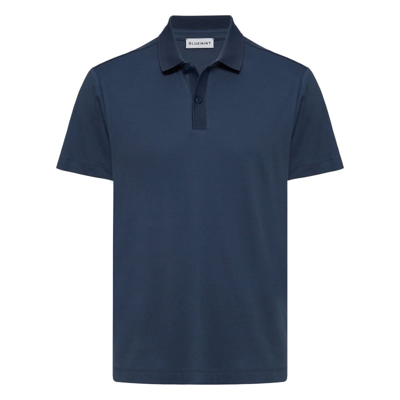 bluemint SYDNEY MIDNIGHT Lightweight Ribbed Polo Shirt