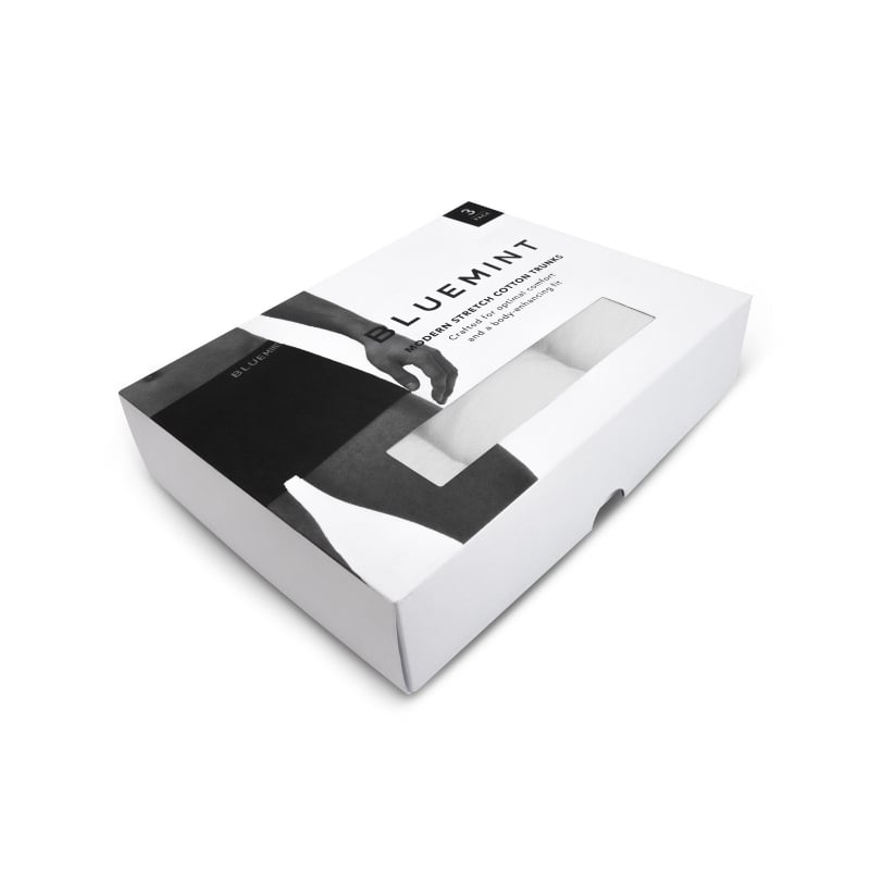 Bluemint TOM 3 PACK WHITE Stretch-Cotton Boxer Briefs