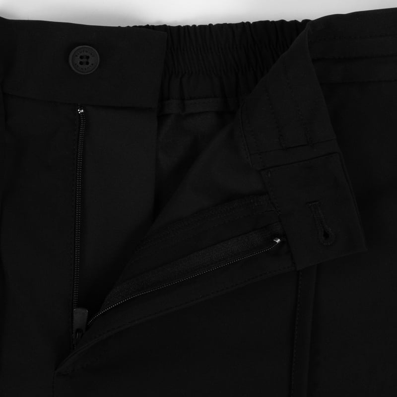 Bluemint TRAVEL TECH BLACK Technical Fabric Travel Pants