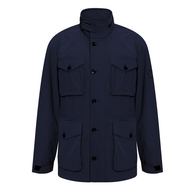 bluemint WALKER DARK NAVY Water-Repellent Field Jacket With Detachable Vest