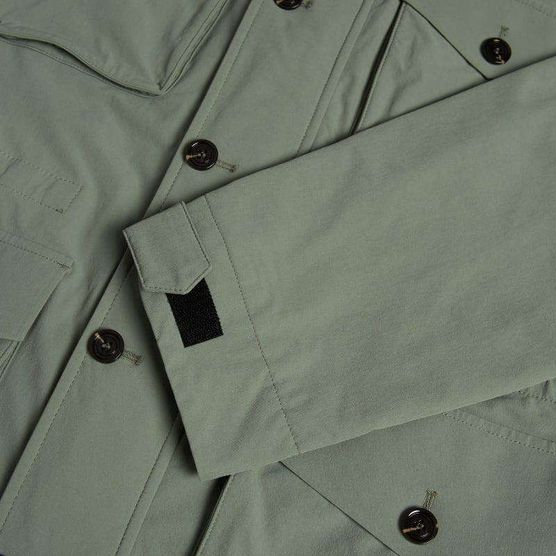 Bluemint WALKER OLIVE Water-Repellent Field Jacket With Detachable Vest