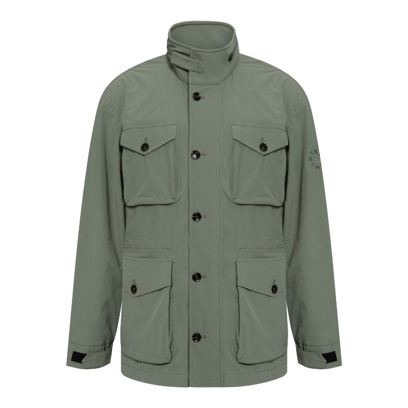 bluemint WALKER OLIVE Water-Repellent Field Jacket With Detachable Vest