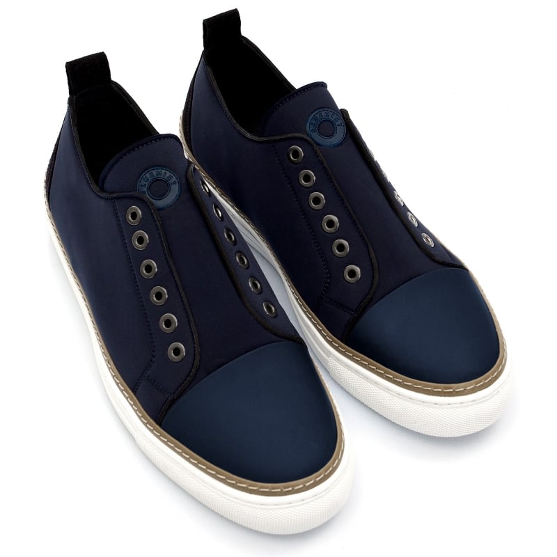 Bluemint WALTER DARK NAVY Neoprene Slip-On Sneakers