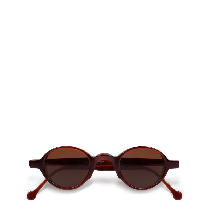 bluemint WESSON BROWN TURTLE SHADE Round Frame Sunglasses