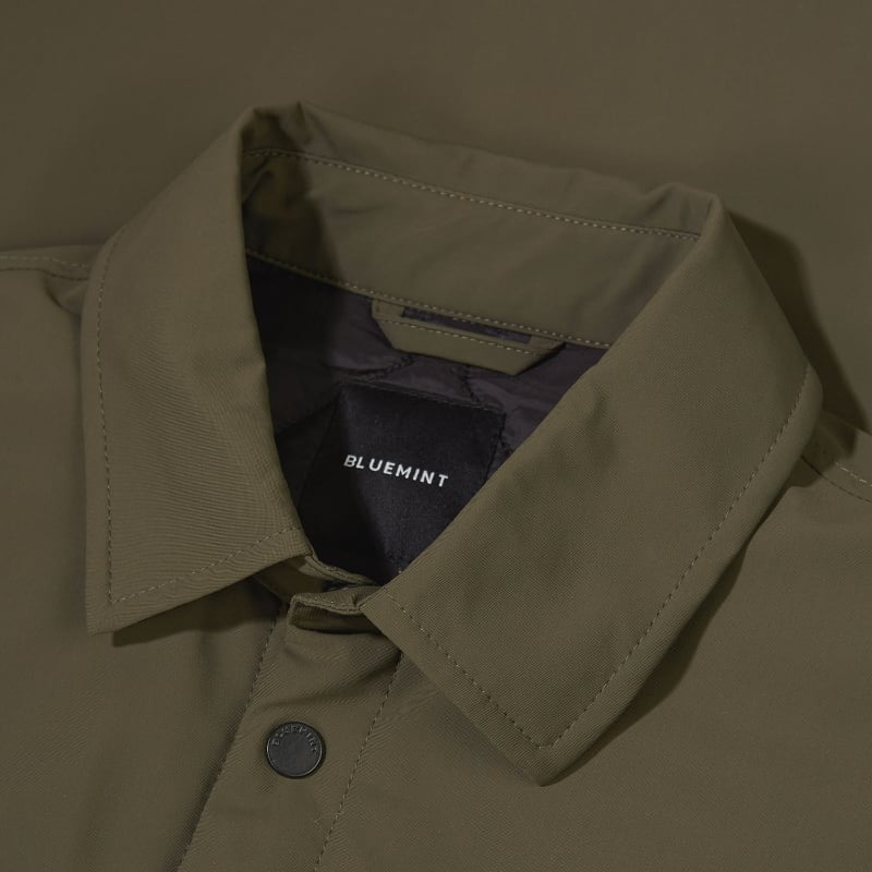 Bluemint WILL KHAKI Padded Water-Repellent Shirt Jacket