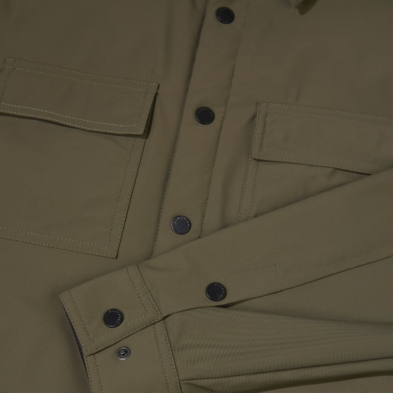Bluemint WILL KHAKI Padded Water-Repellent Shirt Jacket