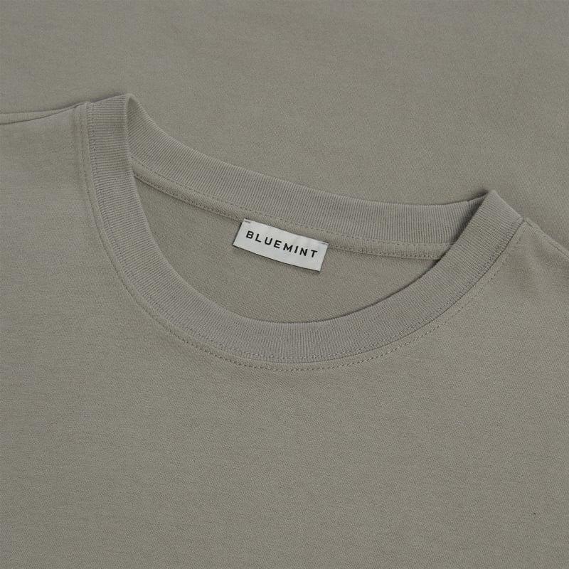 Bluemint WILLIAM BRUSHED OLIVE Brushed Cotton T-Shirt