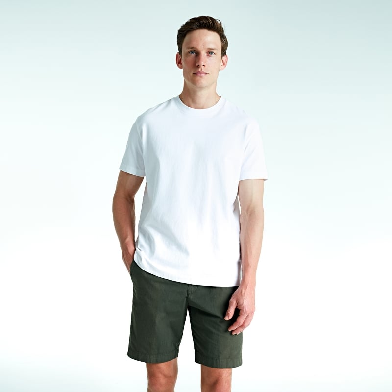 Bluemint WILLIAM BRUSHED WHITE Brushed Cotton T-Shirt