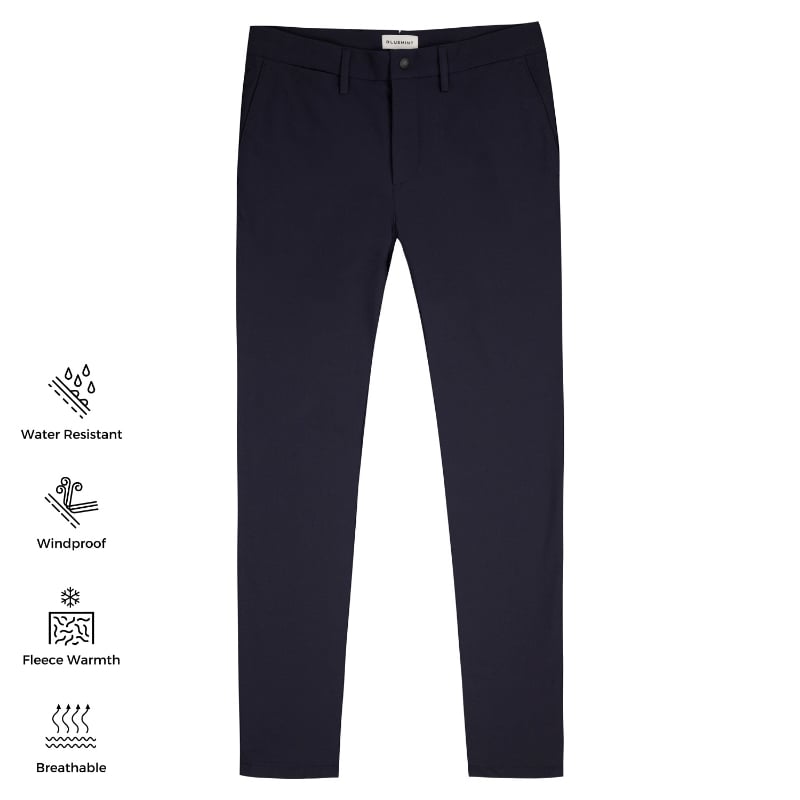 bluemint WINTER PANTS DARK NAVY Comfort Fit All-Day Pants