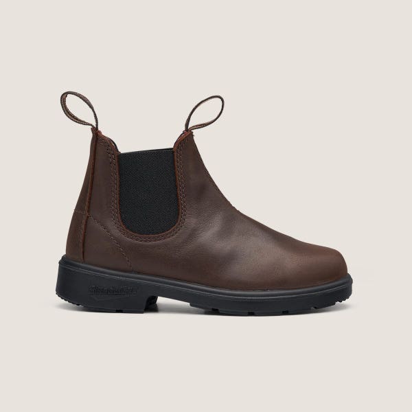 blundstone Kids' Series Chelsea Boots - Antique Brown