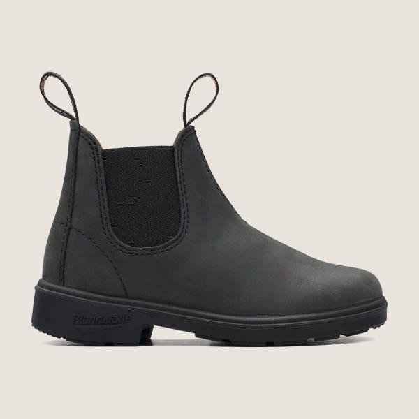 Blundstone Kids' Series Chelsea Boots - Rustic Black