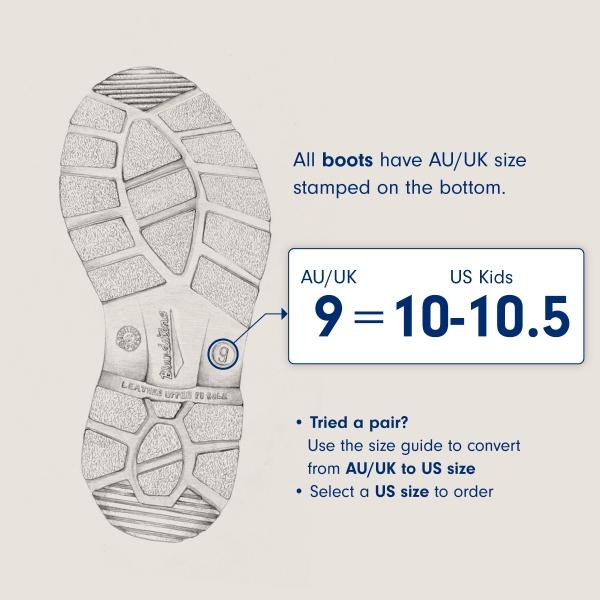 Blundstone Kids' Series Chelsea Boots - Rustic Black