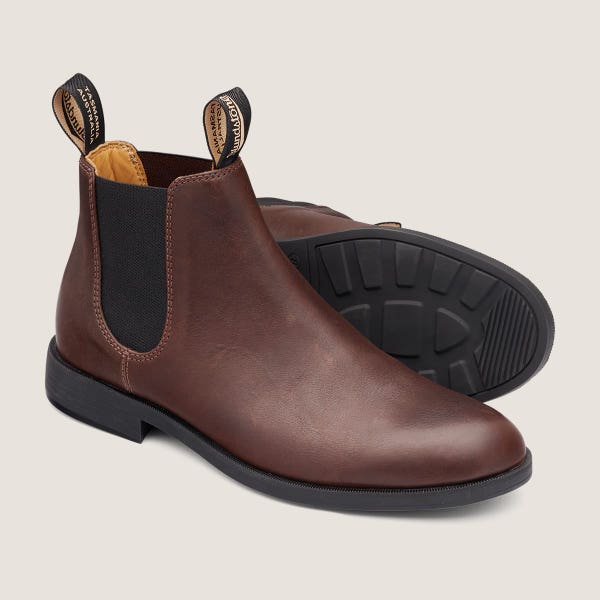 Blundstone Men's Dress Ankle Boots - Chestnut Brown