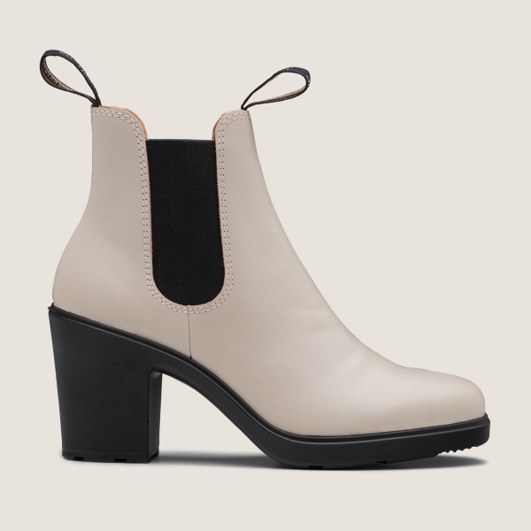 blundstone Women's Series High Heeled Boots - Pearl