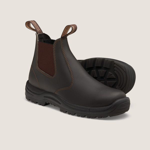 blundstone Work Series Chelsea Boots - Stout Brown