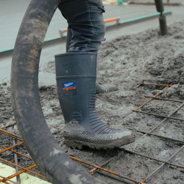 Blundstone Work Series Gumboots Boots - Grey