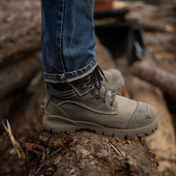 Blundstone Work Series Lace Up Boots - Black