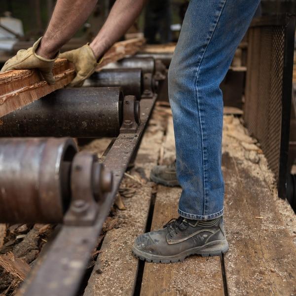 Blundstone Work Series Lace Up Boots - Black
