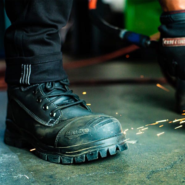 Blundstone Work Series Zip Up Boots - Black
