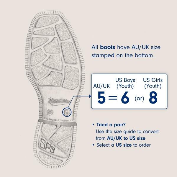 Blundstone Youth Dress Chelsea Boots - Black