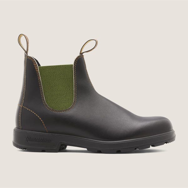 Blundstone Men's Originals Chelsea Boots - Stout Brown / Olive
