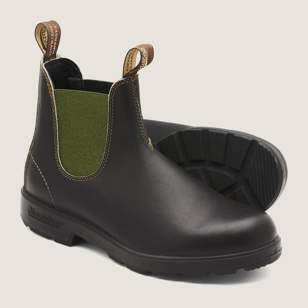 Blundstone Men's Originals Chelsea Boots - Stout Brown / Olive