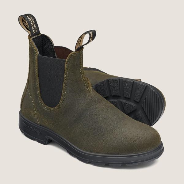 Blundstone Women's Originals Suede Boots - Dark Olive