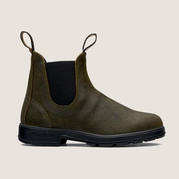 blundstone Women's Originals Suede Boots - Dark Olive