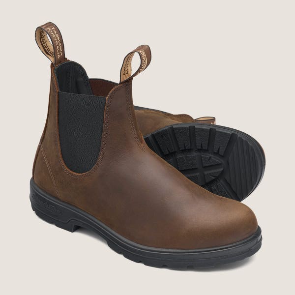 Blundstone Youth Classics Chelsea Boots - Antique Brown