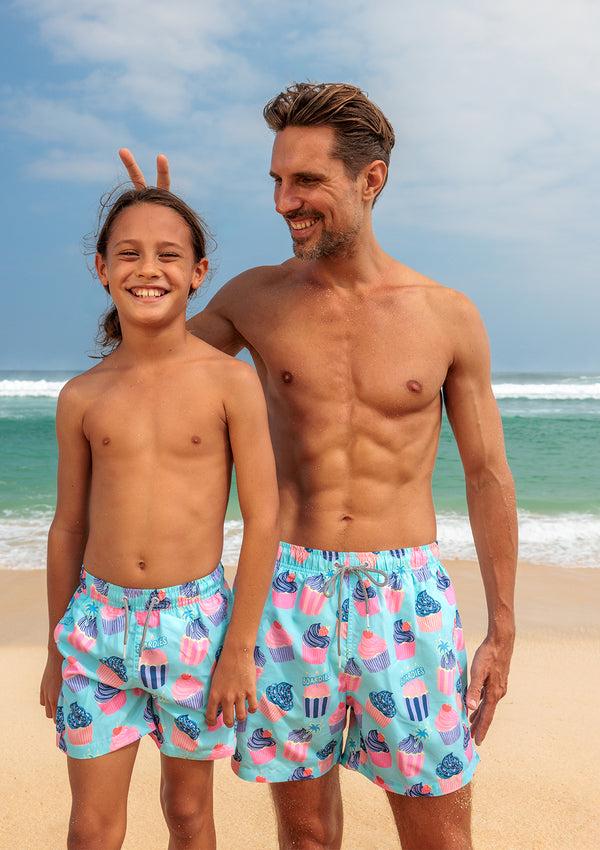 Boardies Celebrations Swim Shorts - Father & Son Set