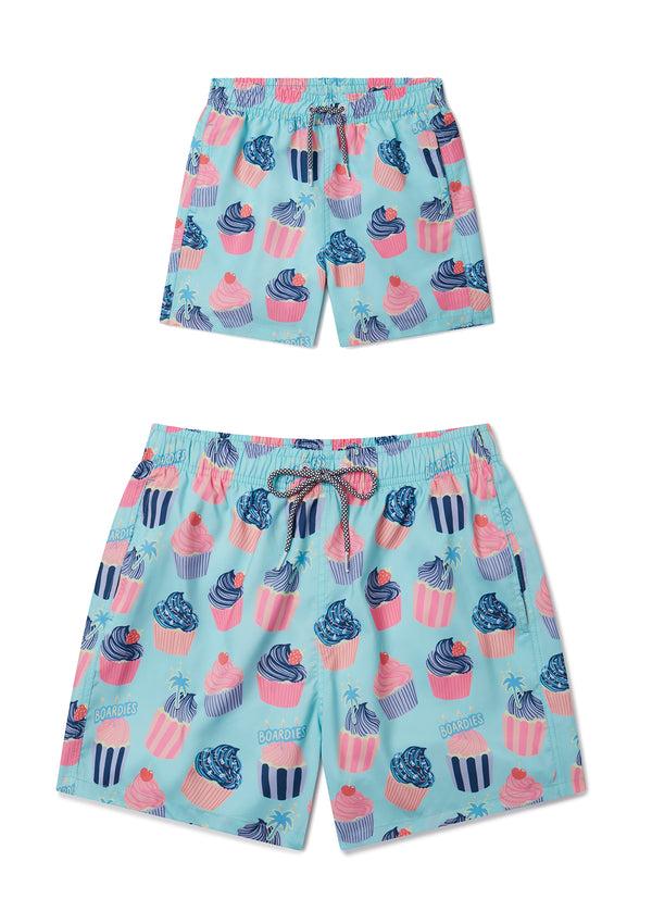boardies Celebrations Swim Shorts - Father & Son Set