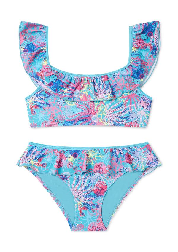 boardies Coral Older Girls Bikini Set