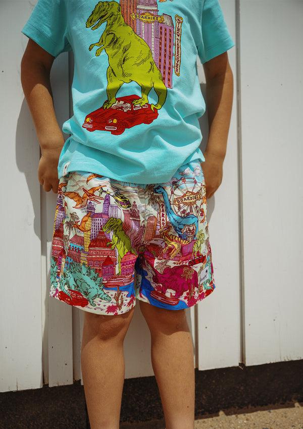 Boardies Dino Takeover Swim Shorts - Father & Son Set