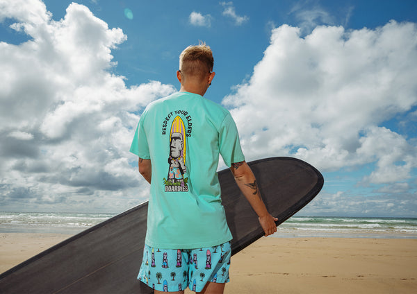 Boardies Island Elders T-Shirt