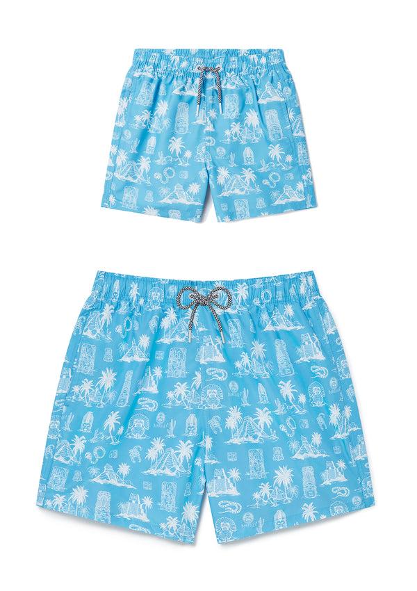 boardies Maya Swim Shorts - Father & Son Set
