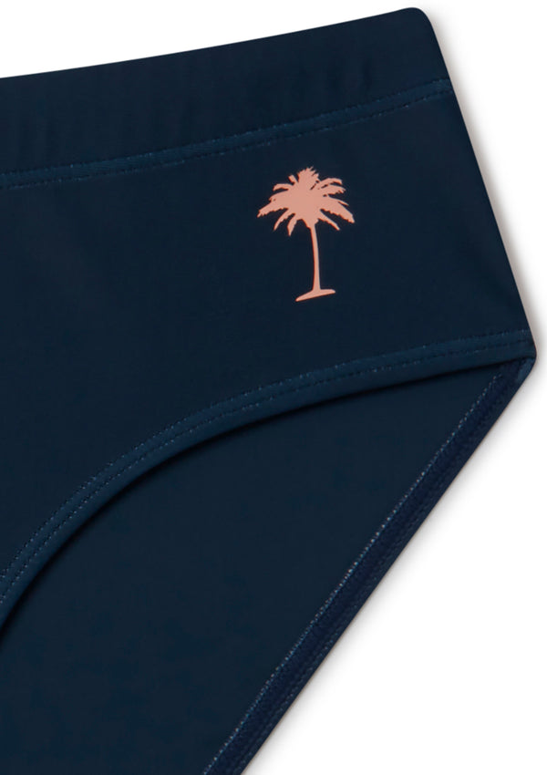 Boardies Navy / Orange Swim Brief
