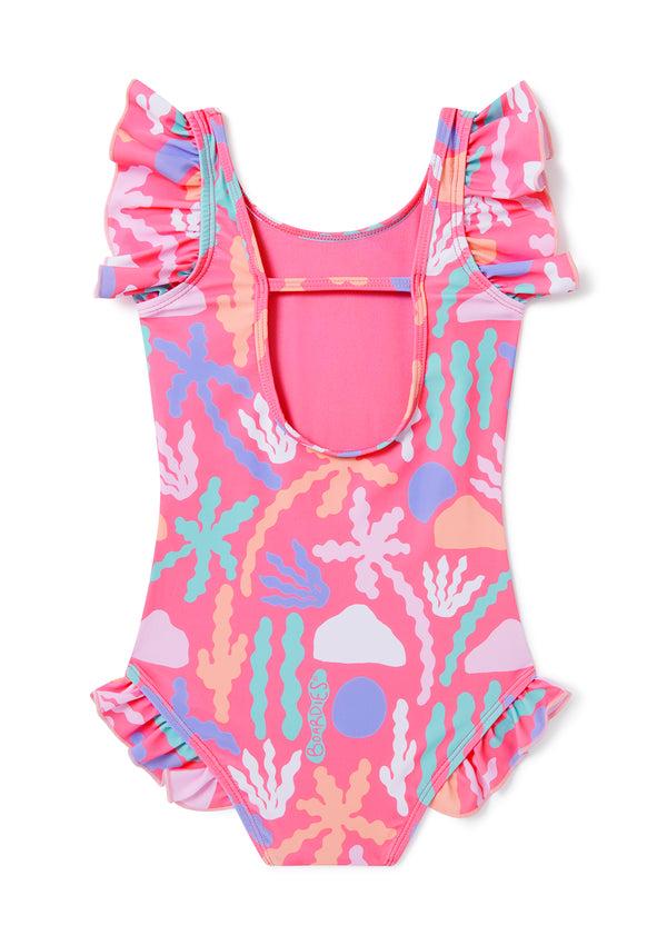 Boardies Palm Springs Little Girls Swimsuit