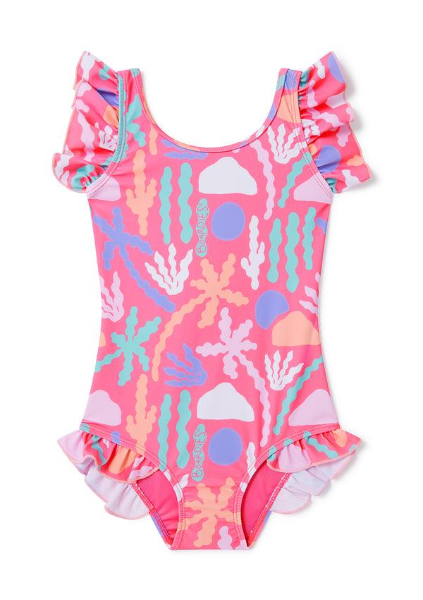 boardies Palm Springs Little Girls Swimsuit