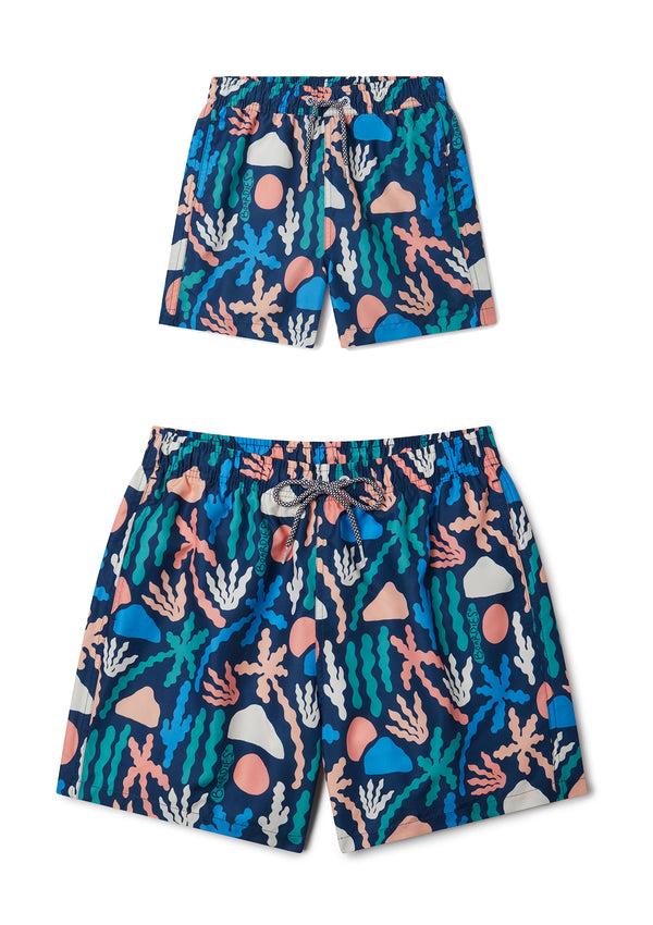 boardies Palm Springs Swim Shorts - Father & Son Set