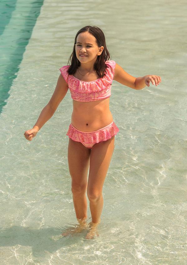 Boardies Peach Please Older Girls Bikini Set