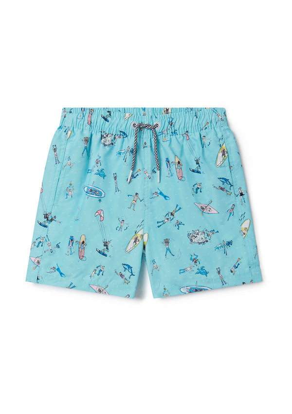 Boardies Sea Folk Swim Shorts - Father & Son Set