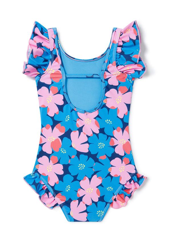 Boardies Sully Floral Little Girls Swimsuit