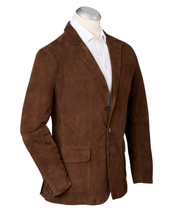 bobby jones Franklin Suede Travel Jacket