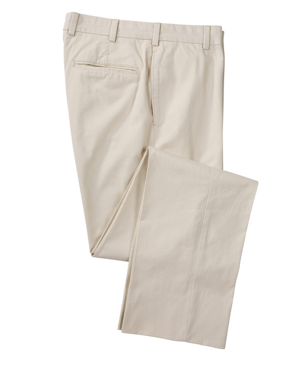 bobby jones Franks Classic Twill Flat Front Pants
