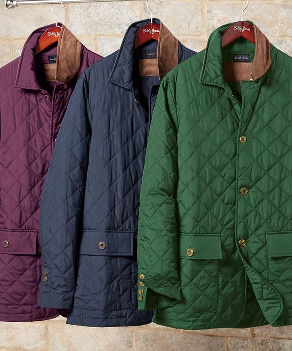 Bobby Jones Hyland Water-Repellent Quilted Jacket